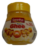 Natural Premium Cow Ghee By Gowardhan | Rich In Nutrients Flavor Healthy Desi Ghee Perfect For Desserts | (100ml) 3.3 Ounce | Jar Pack